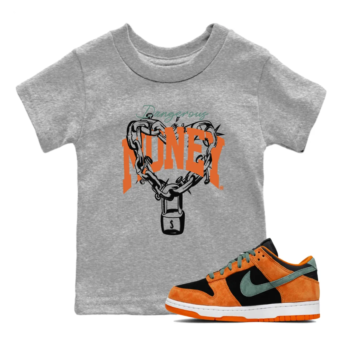 - Ceramic Dangerous Kids Sneaker Tees Money Touch-sensitive Innovative SNRT Dunk
