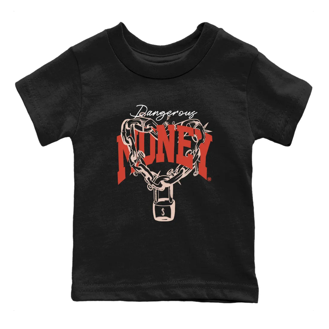 - Jordan Red Dune Money Air SNRT 13 Dangerous Secure transactions Kids Sneaker Customizable Tees