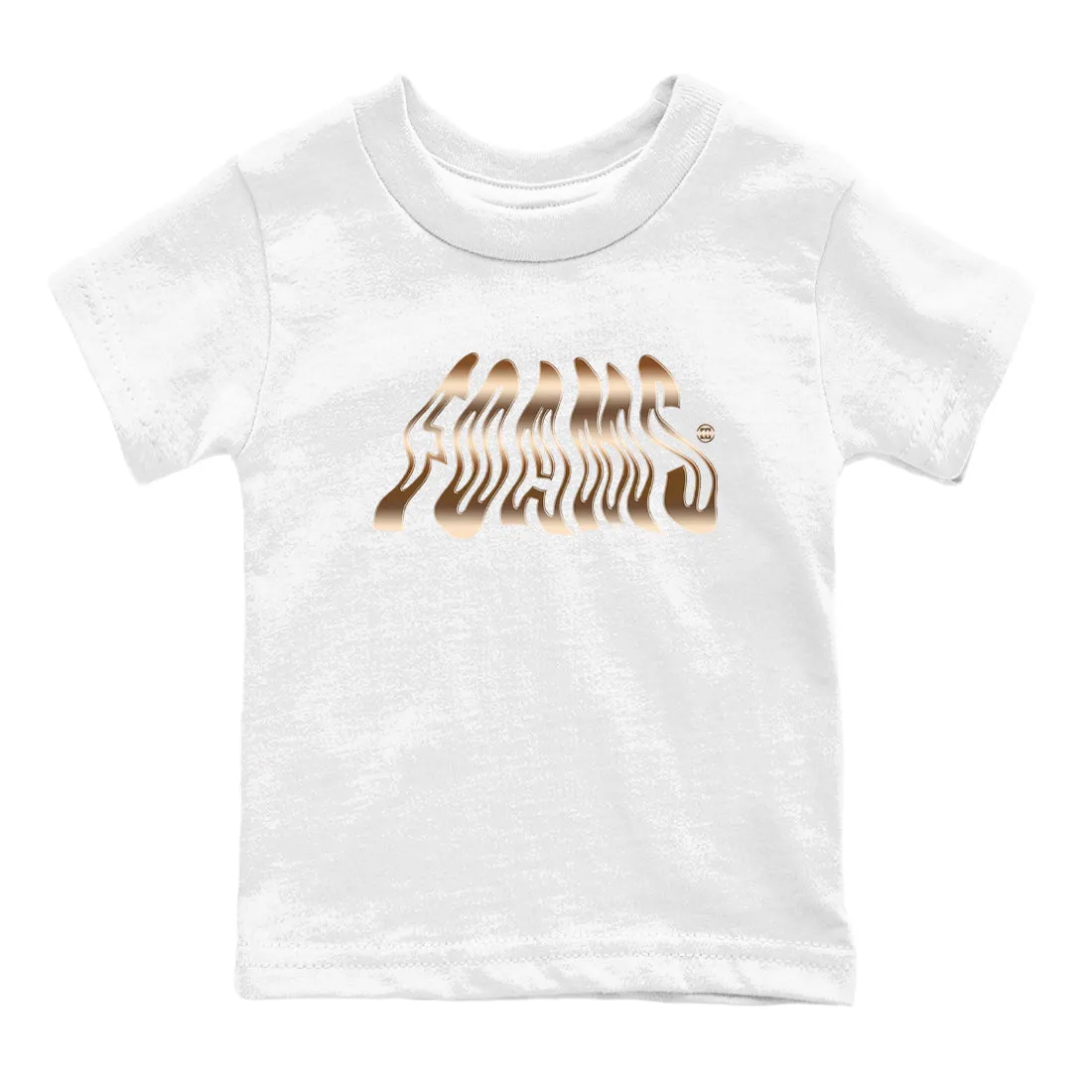 - One Smart technology Extensive range Kids Air Copper Sneaker Metallic Tees Foamposite Foams SNRT