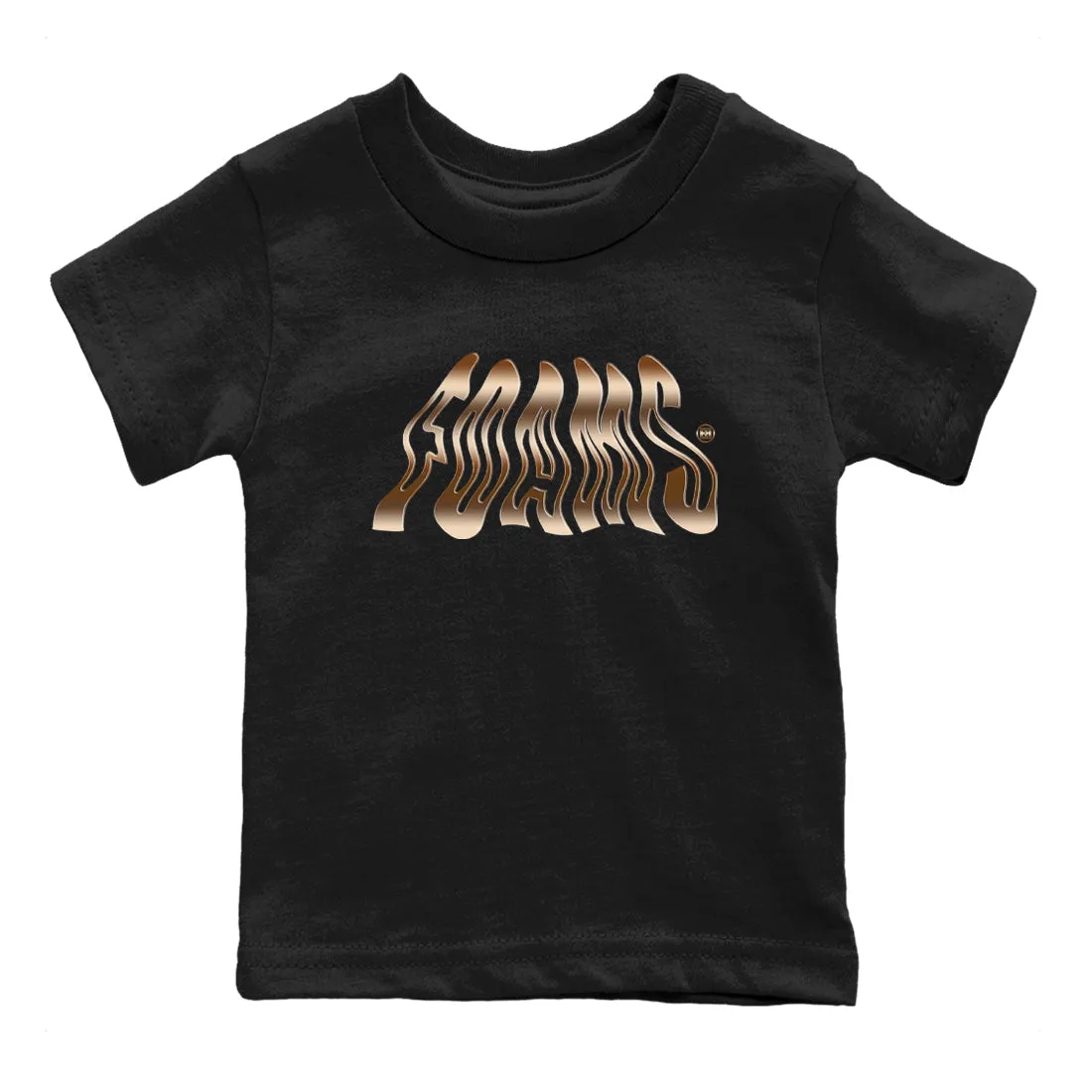 - One Smart technology Extensive range Kids Air Copper Sneaker Metallic Tees Foamposite Foams SNRT
