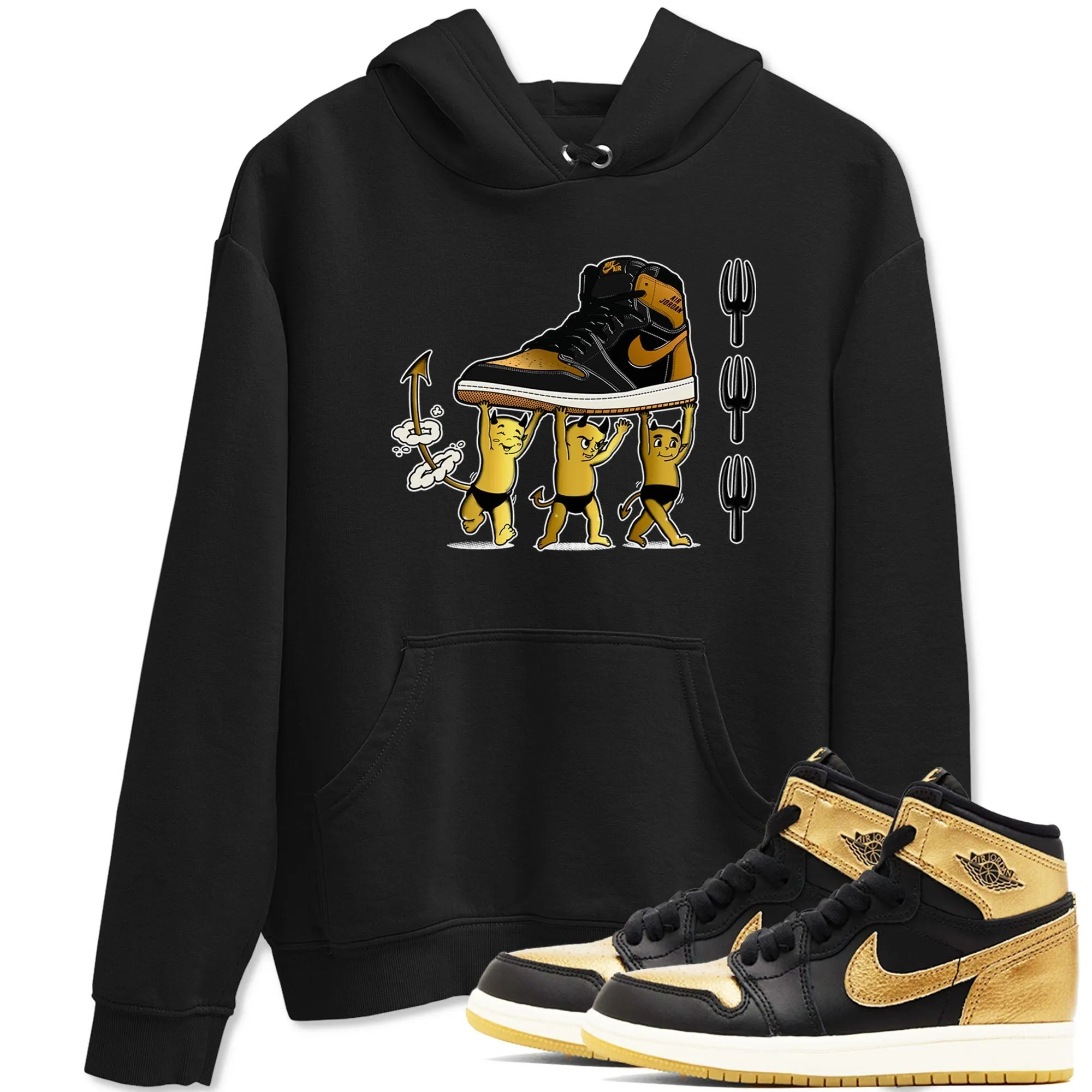 - Tees Sneaker Air Jordan Devil Perfectly constructed Repeat buyers Babies Metallic Gold SNRT 1 Black