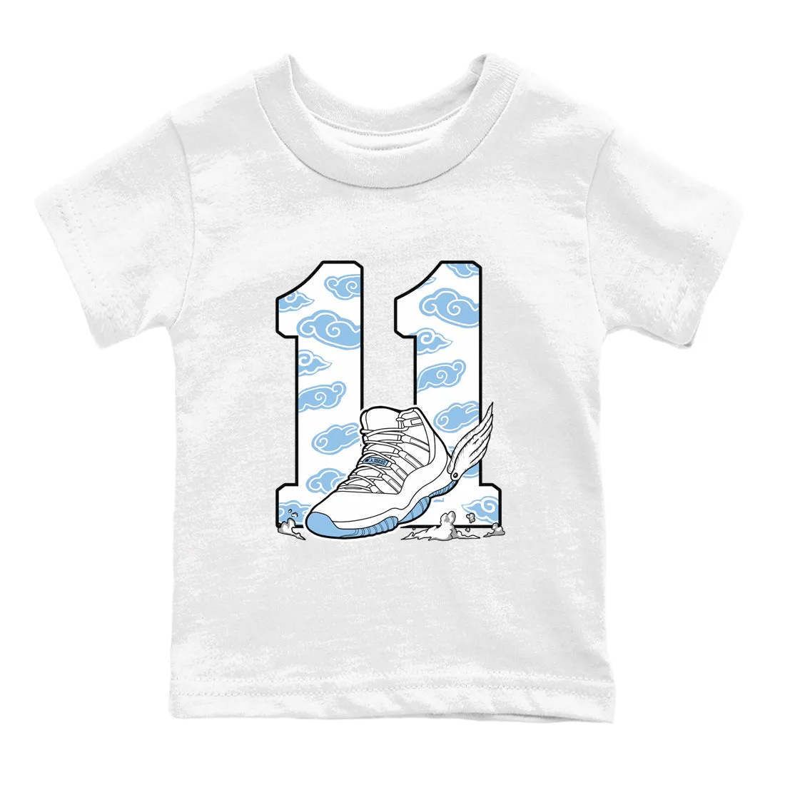 - The To Kids Top-selling Blue SNRT Jordan Air Legend 11 Best value Fly Clouds Sneaker Tees