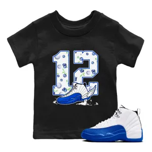 12 SNRT Tees The Kids - Clouds Air Fly Economical Sneaker IoT-powered Jordan To Blueberry