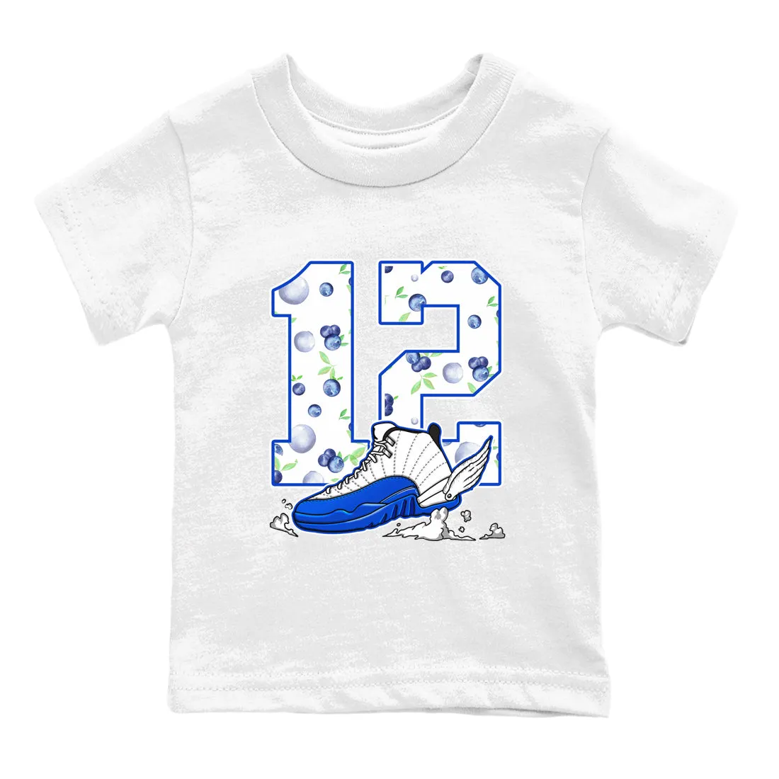 12 SNRT Tees The Kids - Clouds Air Fly Economical Sneaker IoT-powered Jordan To Blueberry