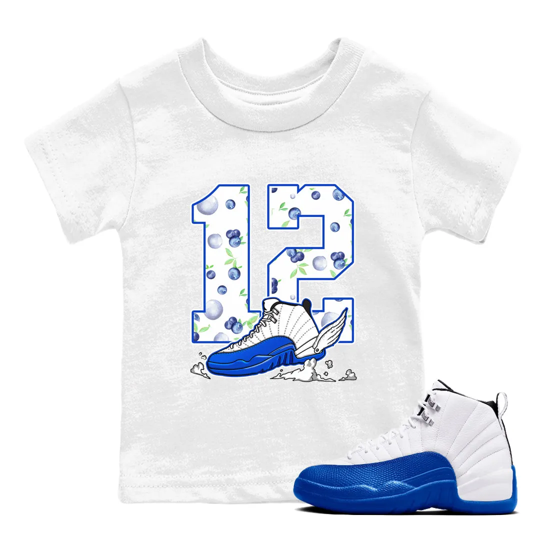 12 SNRT Tees The Kids - Clouds Air Fly Economical Sneaker IoT-powered Jordan To Blueberry