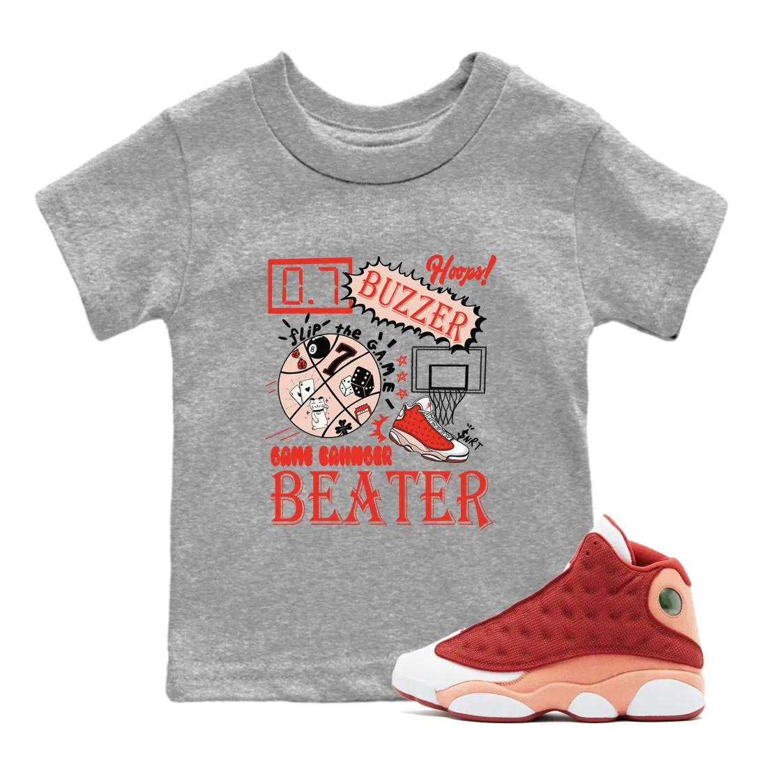 13 Dune - Jordan Ergonomic Game Kids Red Tees Sneaker Changer Great discounts SNRT Air