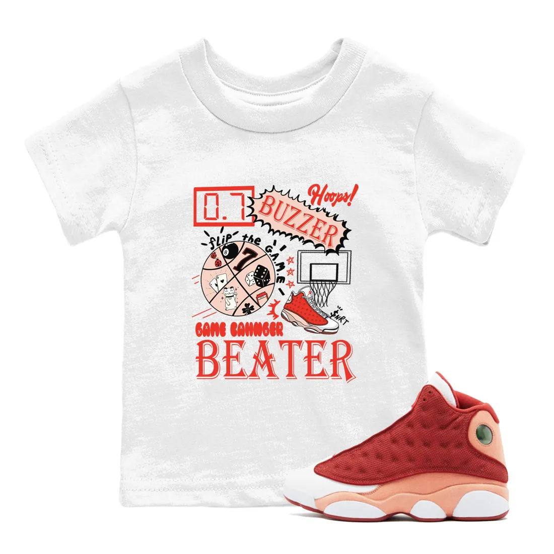 13 Dune - Jordan Ergonomic Game Kids Red Tees Sneaker Changer Great discounts SNRT Air