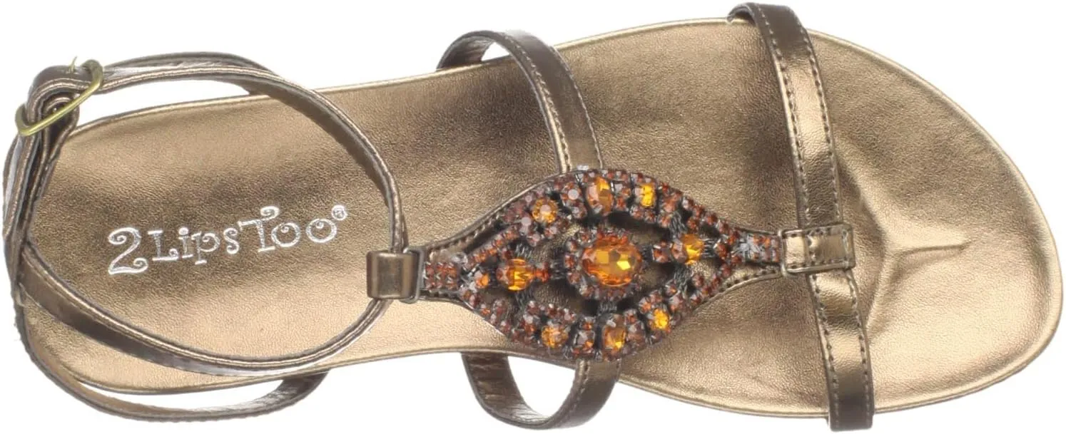 2 Lips Too Glamour Sandal (Little Kid/Big Kid)