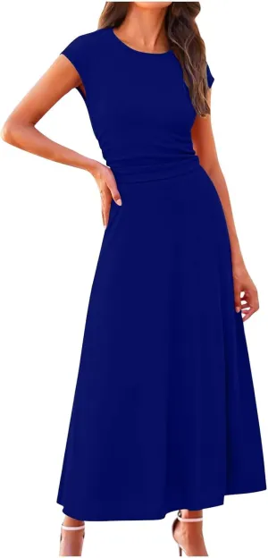 2 Piece Skirt Sets For Women Summer 2024 Sexy Elegant High Waisted Long Flowy Skirt Outfits Vacation Matching Set