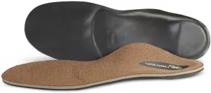Aetrex L2220 Memory Foam Posted Heel Plantar Fasciitis Insoles Men - Flat Feet Balance Low Arch Support Inserts for Men Everyday