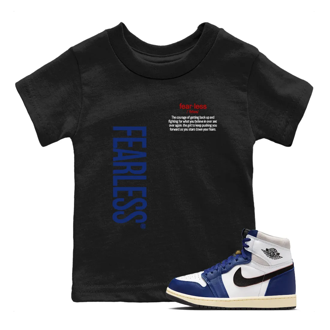 Air Air Jordan - Premium Kids Fearless Seamless delivery Rare Definition Tees 1 SNRT Sneaker