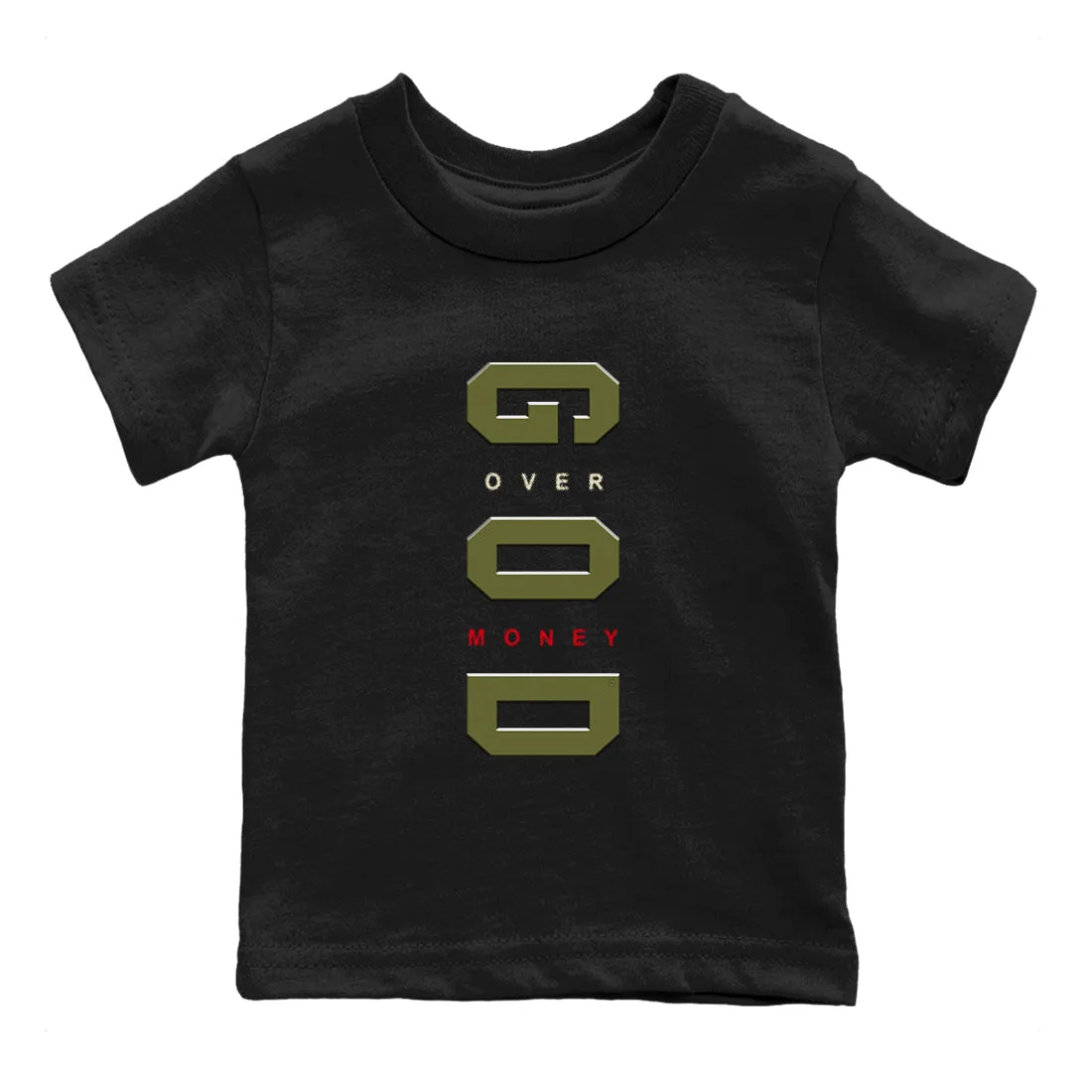 Air God Medium Over Olive Unbeatable variety Jordan Kids Sneaker Tees Scott Money Percentage-off Travis SNRT 1 -