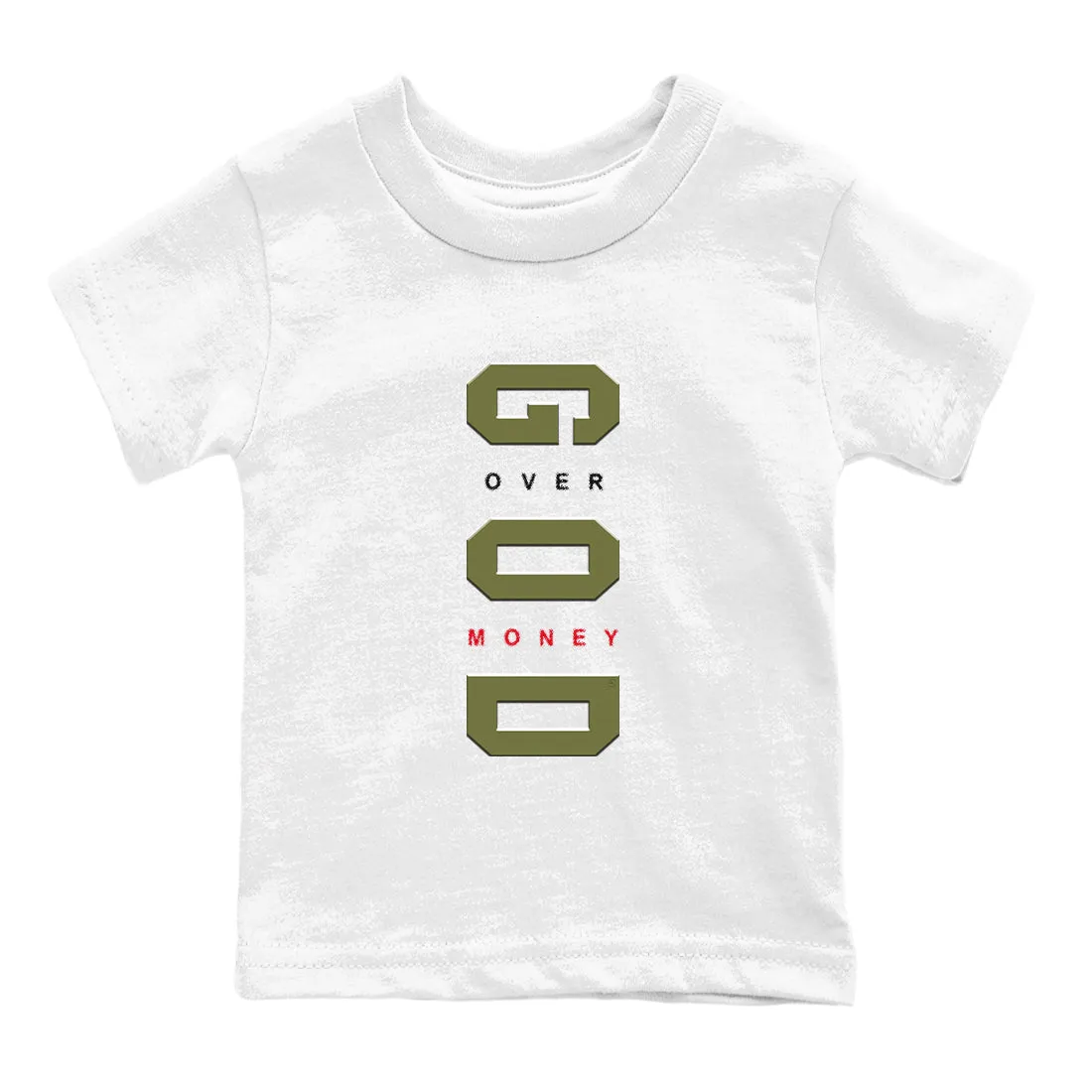 Air God Medium Over Olive Unbeatable variety Jordan Kids Sneaker Tees Scott Money Percentage-off Travis SNRT 1 -