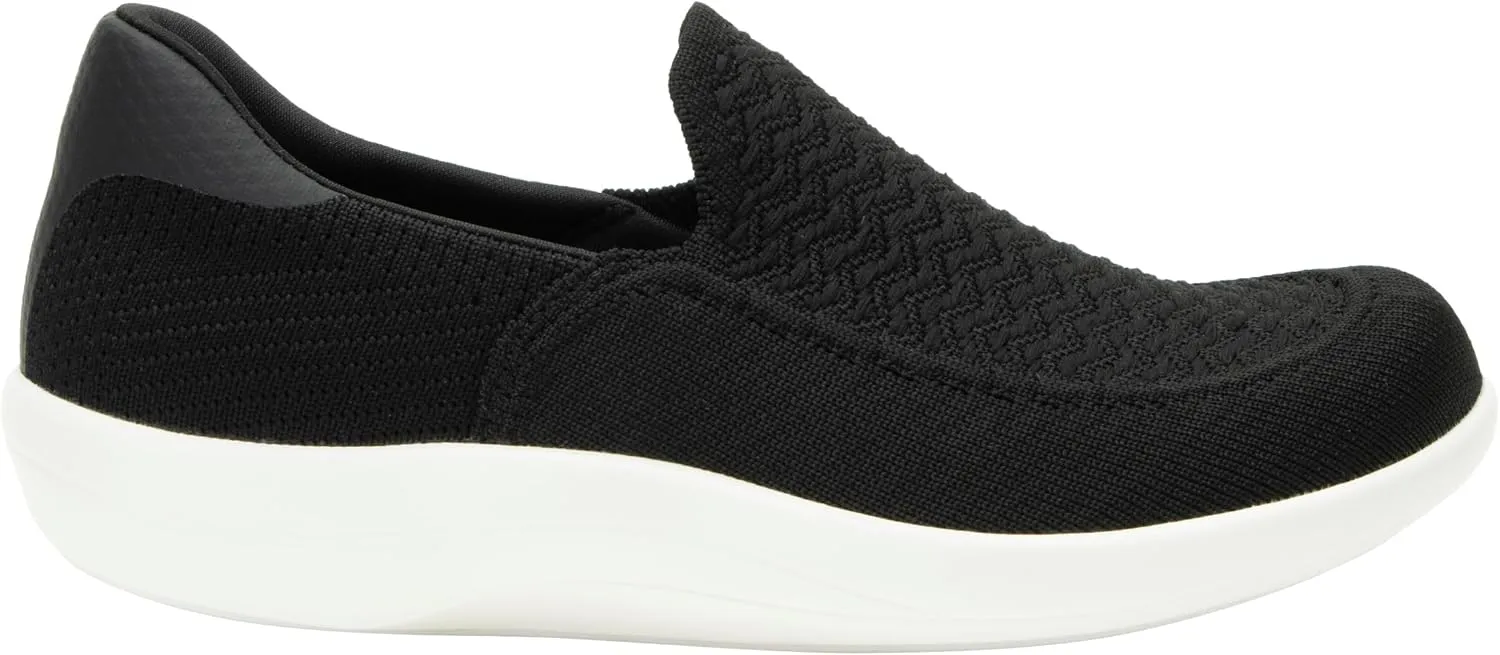 Alegria Steadie - Timeless Comfort, Arch Support and Style - Slip On Knit Lighweight Women's Shoe for Everyday Elegance and Slip-Resistant - Nursing, Healthcare and Hospitality Professionals