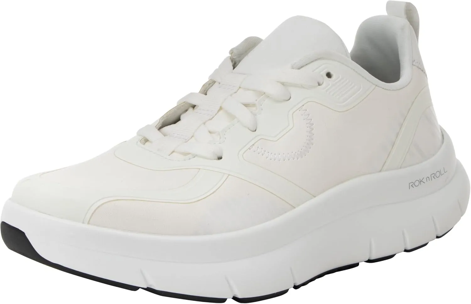 Alegria Women's Solstyce - Rok N Roll - Energizing Support for Effortless Movement - Slip-Resistant with Arch Support - Athletic Sneaker - Walking Shoes