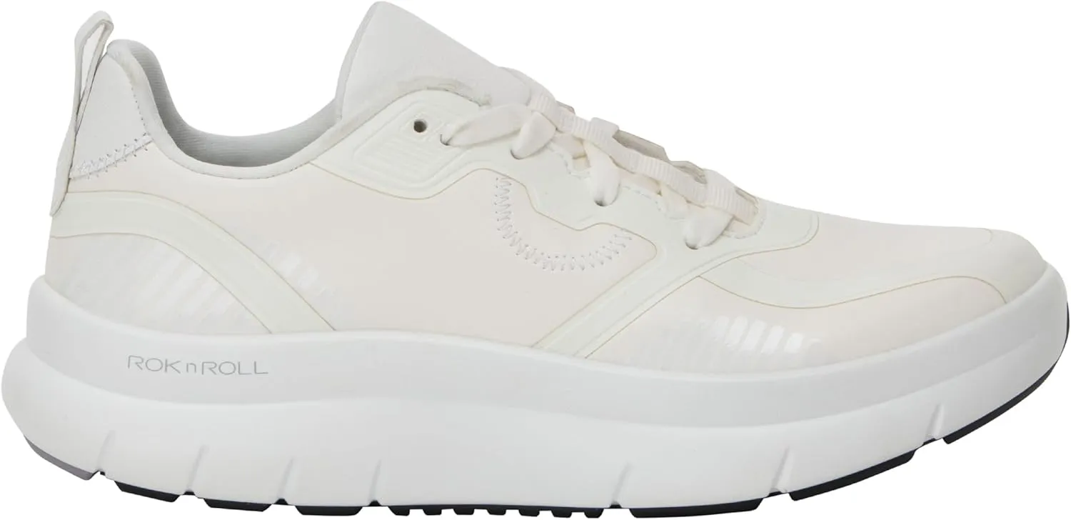 Alegria Women's Solstyce - Rok N Roll - Energizing Support for Effortless Movement - Slip-Resistant with Arch Support - Athletic Sneaker - Walking Shoes