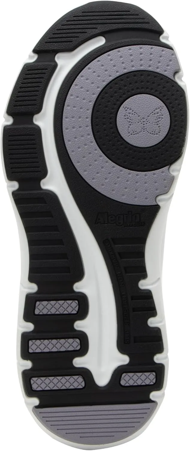 Alegria Women's Solstyce - Rok N Roll - Energizing Support for Effortless Movement - Slip-Resistant with Arch Support - Athletic Sneaker - Walking Shoes