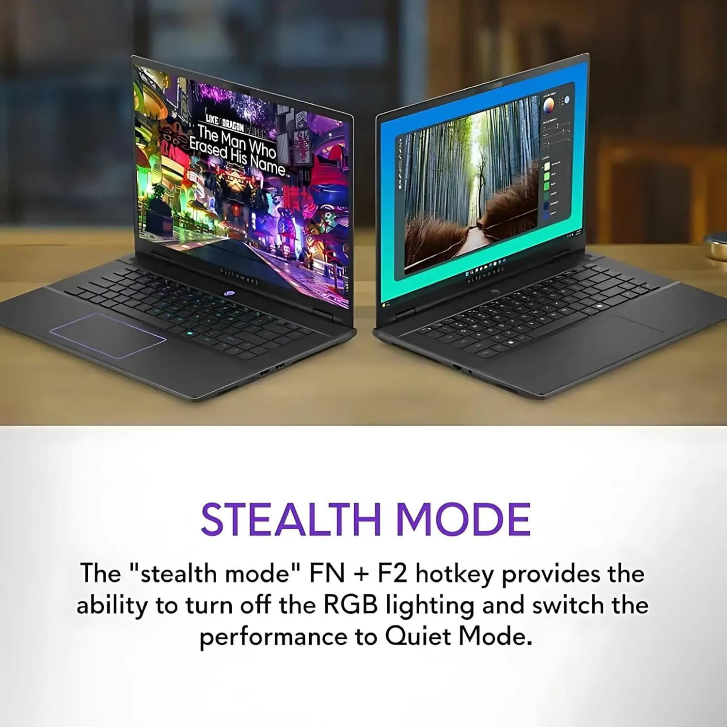 Alienware m16 R2 Gaming Laptop - 16" QHD  240Hz Display, Intel Core Ultra 7 155H, 128GB DDR5 RAM, 1TB SSD, NVIDIA GeForce RTX 4070, 1080p Webcam, Stealth Mode, Windows 11 Home, Dark Metallic Moon
