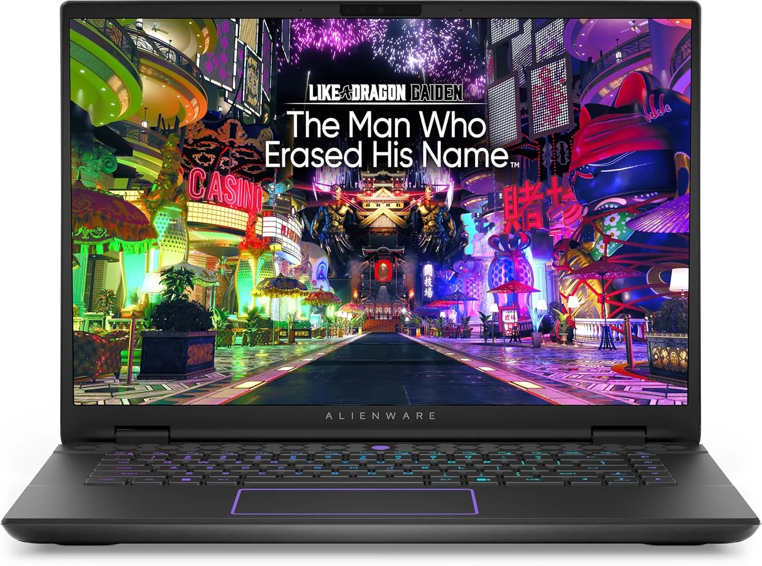 Alienware m16 R2 Gaming Laptop - 16" QHD  240Hz Display, Intel Core Ultra 7 155H, 128GB DDR5 RAM, 1TB SSD, NVIDIA GeForce RTX 4070, 1080p Webcam, Stealth Mode, Windows 11 Home, Dark Metallic Moon
