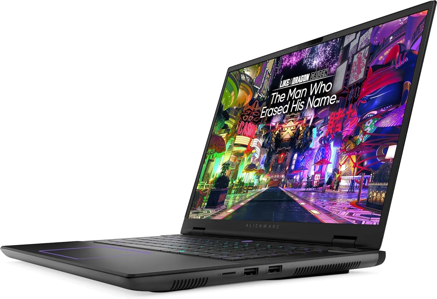 Alienware m16 R2 Gaming Laptop - 16" QHD  240Hz Display, Intel Core Ultra 7 155H, 128GB DDR5 RAM, 1TB SSD, NVIDIA GeForce RTX 4070, 1080p Webcam, Stealth Mode, Windows 11 Home, Dark Metallic Moon