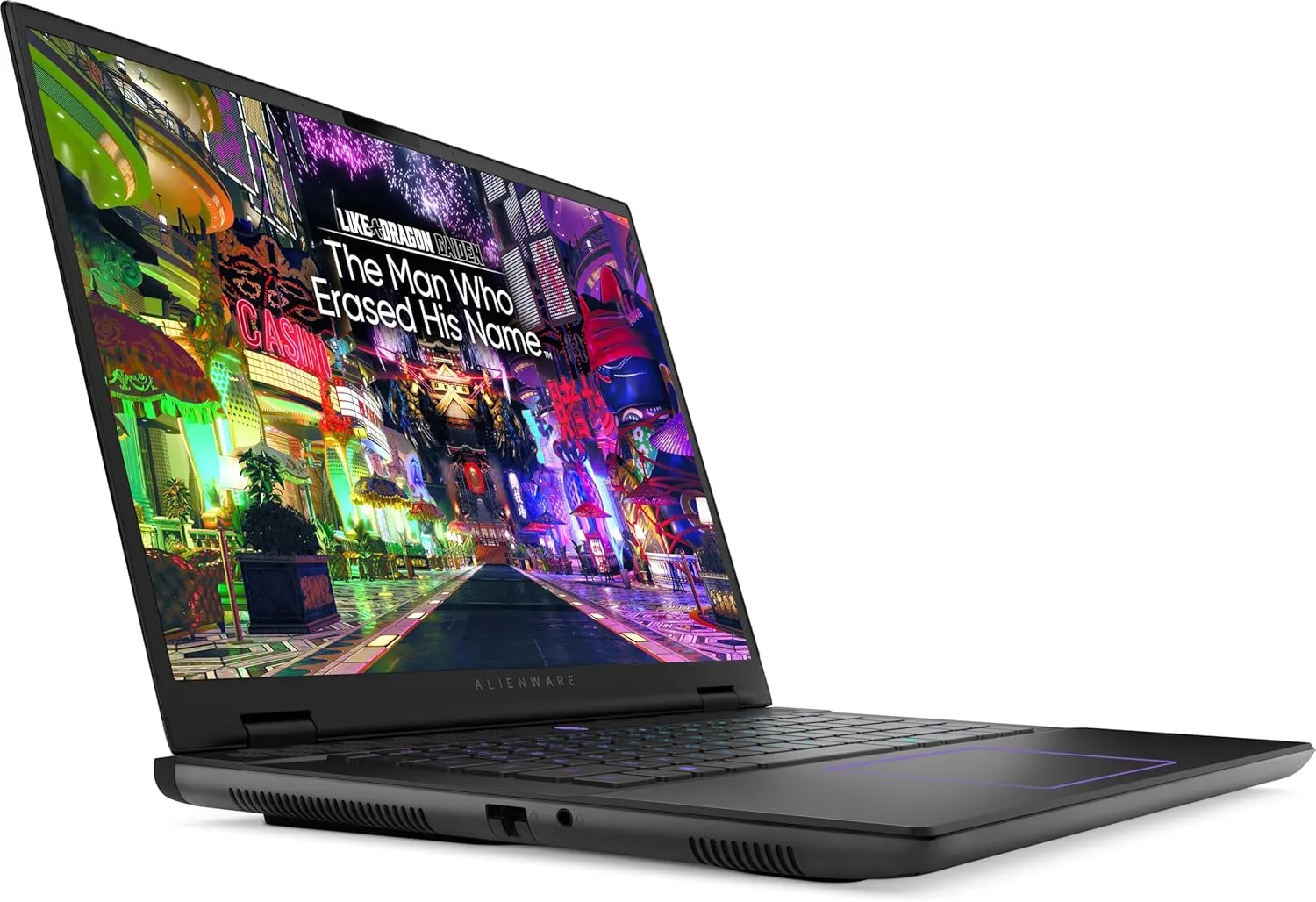 Alienware m16 R2 Gaming Laptop - 16" QHD  240Hz Display, Intel Core Ultra 7 155H, 128GB DDR5 RAM, 1TB SSD, NVIDIA GeForce RTX 4070, 1080p Webcam, Stealth Mode, Windows 11 Home, Dark Metallic Moon