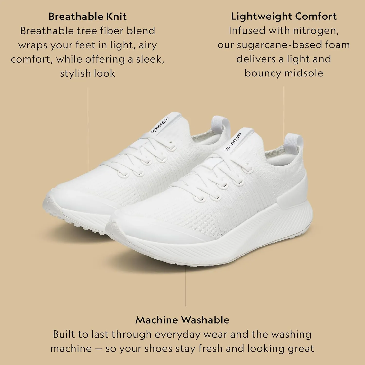 Allbirds Women's Tree Gliders Everyday Active Sneakers