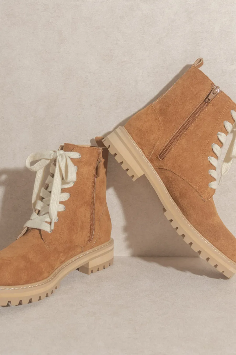 Amora Military Lace Up Boot