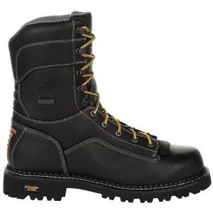 AMP LT Logger Low Heel Waterproof Work Boot Black