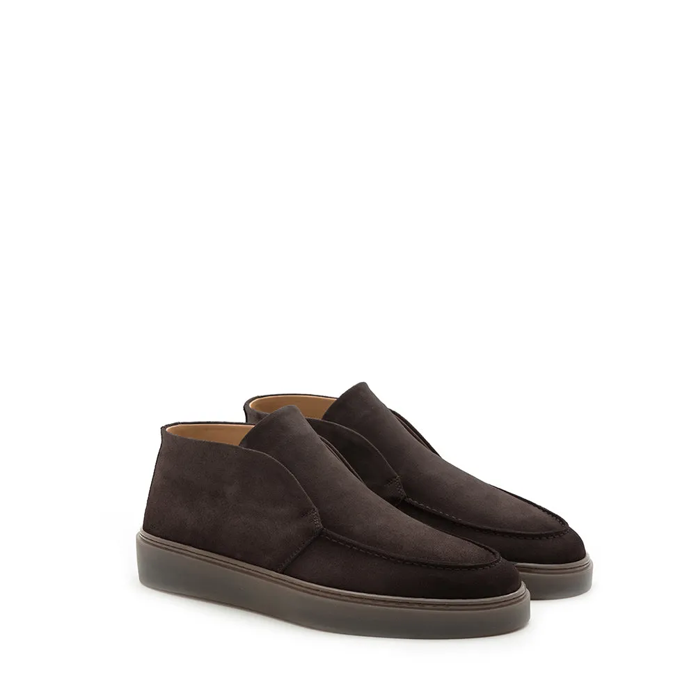 ANKLE BOOT TOP COFFEE