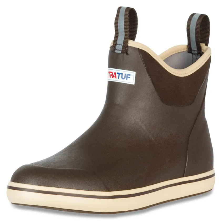 ANKLE DECK BOOT CHOCOLATE/TAN