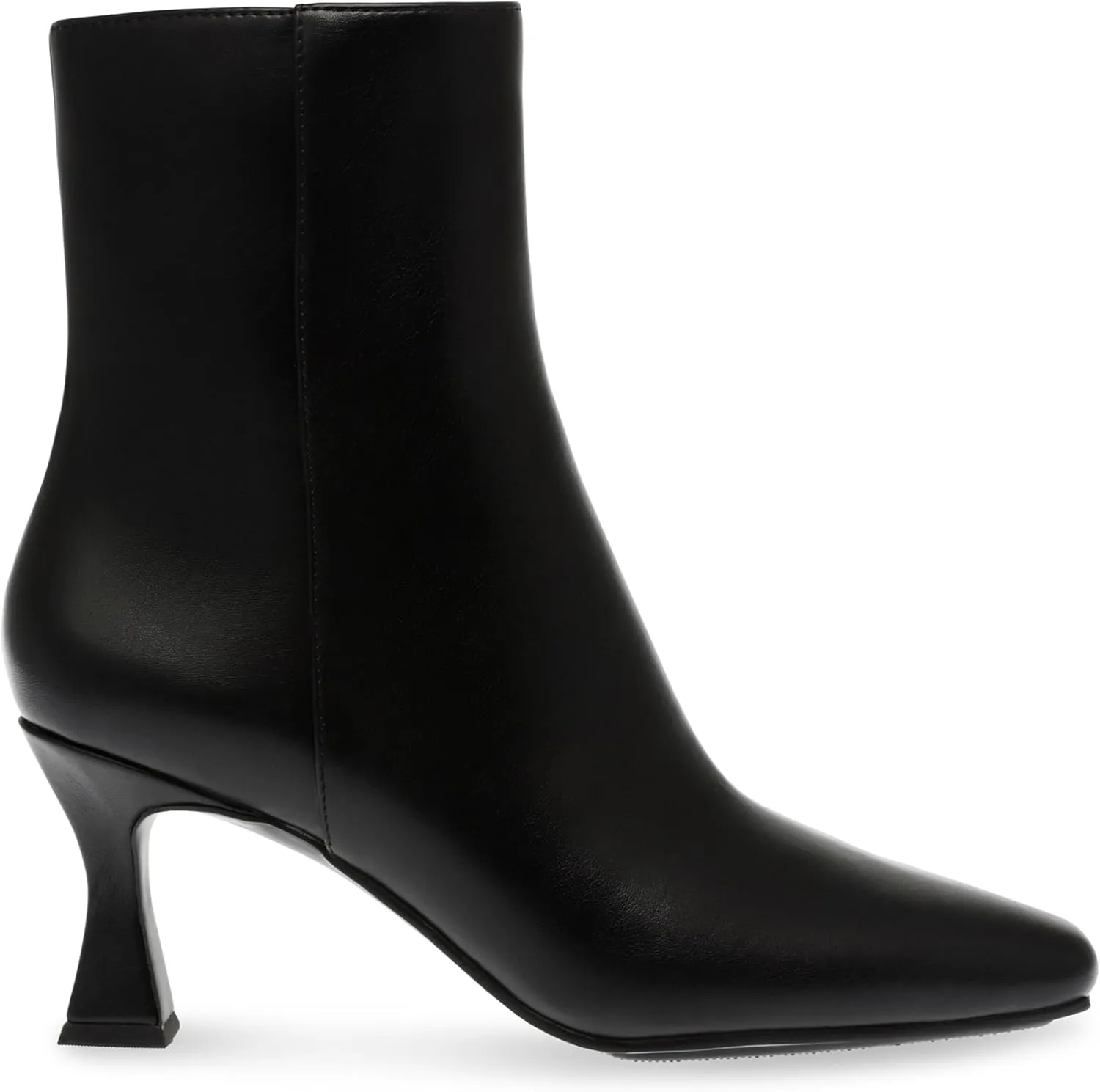 Anne Klein Womens Pablo Faux Leather Heeled Booties