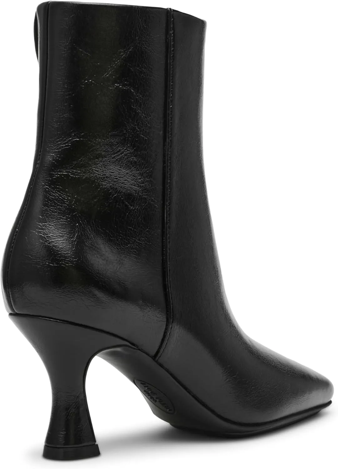 Anne Klein Womens Pablo Faux Leather Heeled Booties