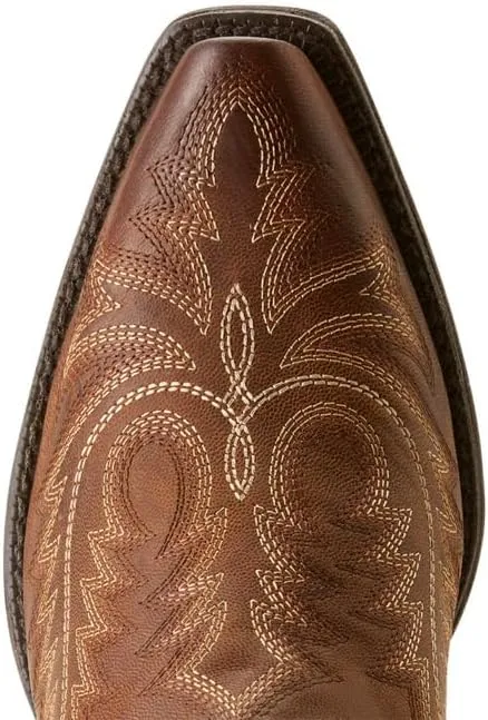 ARIAT Women`s Rafter Tan Vamp and 12In Top Round Up Boot