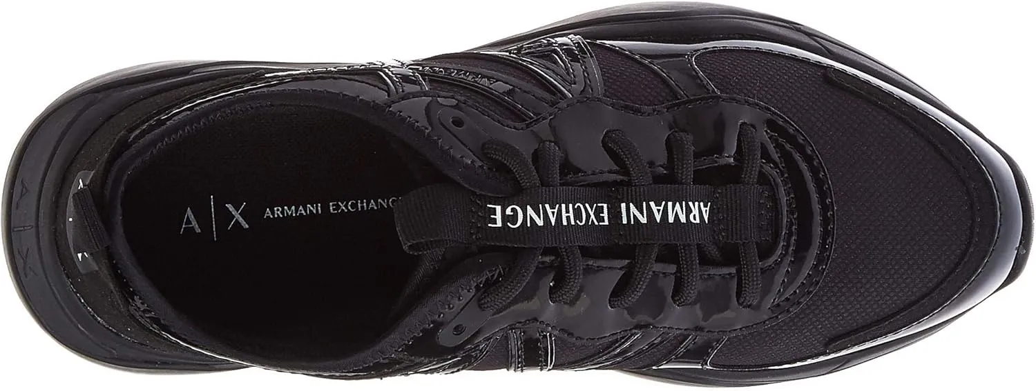 Armani Exchange Women's Ax Logo Streetwear Sneaker
