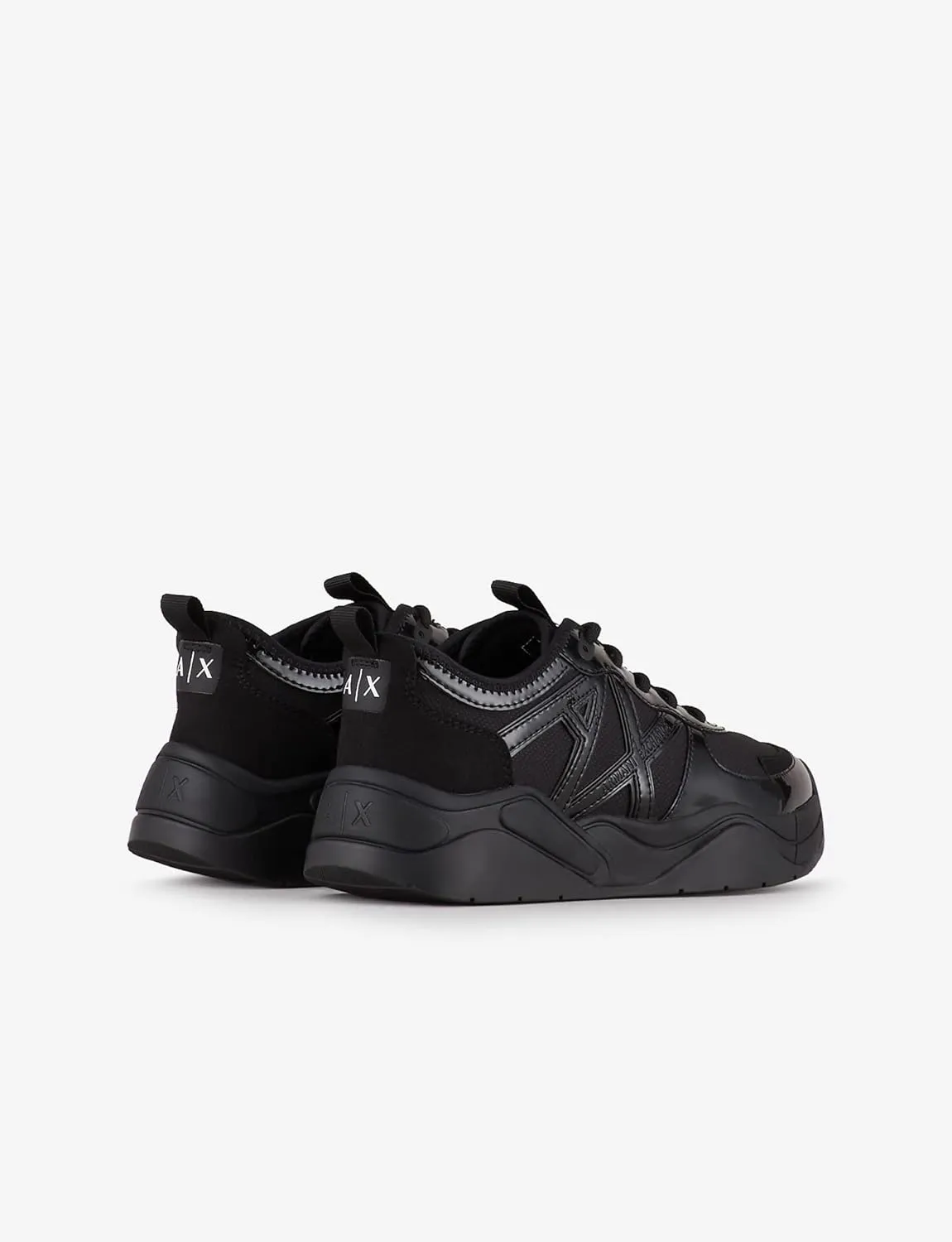 Armani Exchange Women's Ax Logo Streetwear Sneaker
