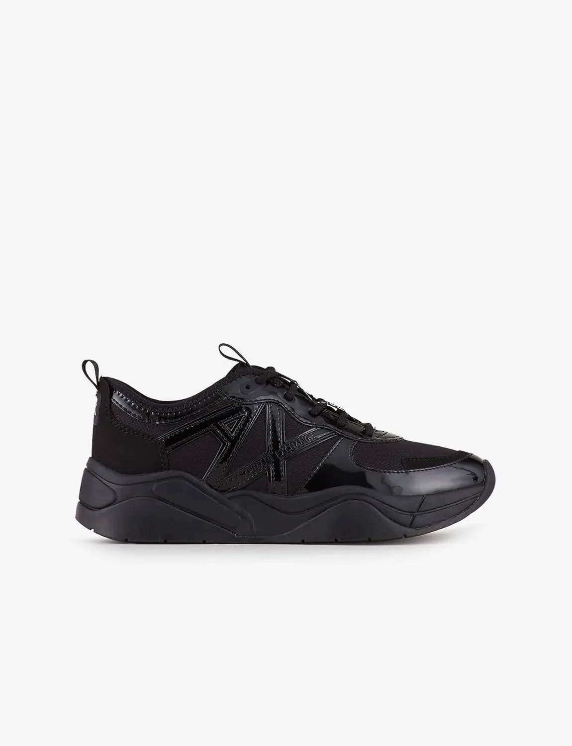Armani Exchange Women's Ax Logo Streetwear Sneaker