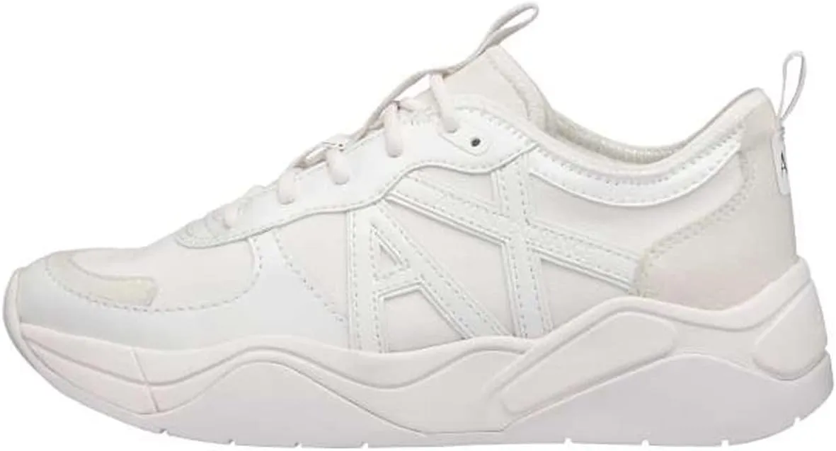 Armani Exchange Women's Ax Logo Streetwear Sneaker