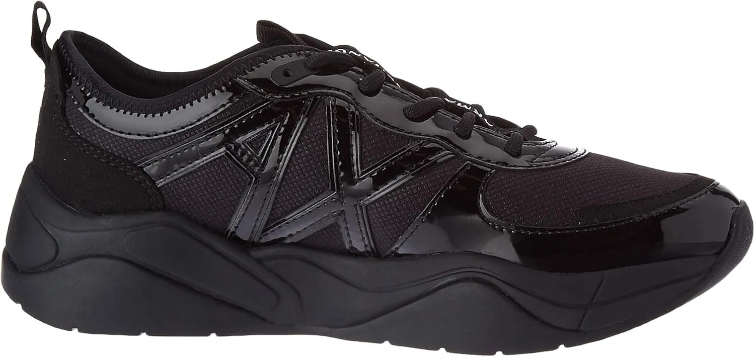 Armani Exchange Women's Ax Logo Streetwear Sneaker