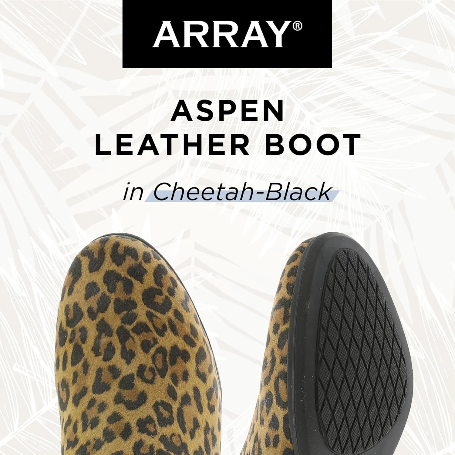 ARRAY Women's Aspen Leather Ankle Boot with Zipper