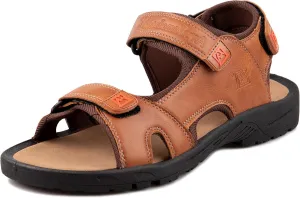 Avalanche Men's Open Toe Strap Adjustable Waterproof Fisherman Sandal Summer Beach Water Shoe