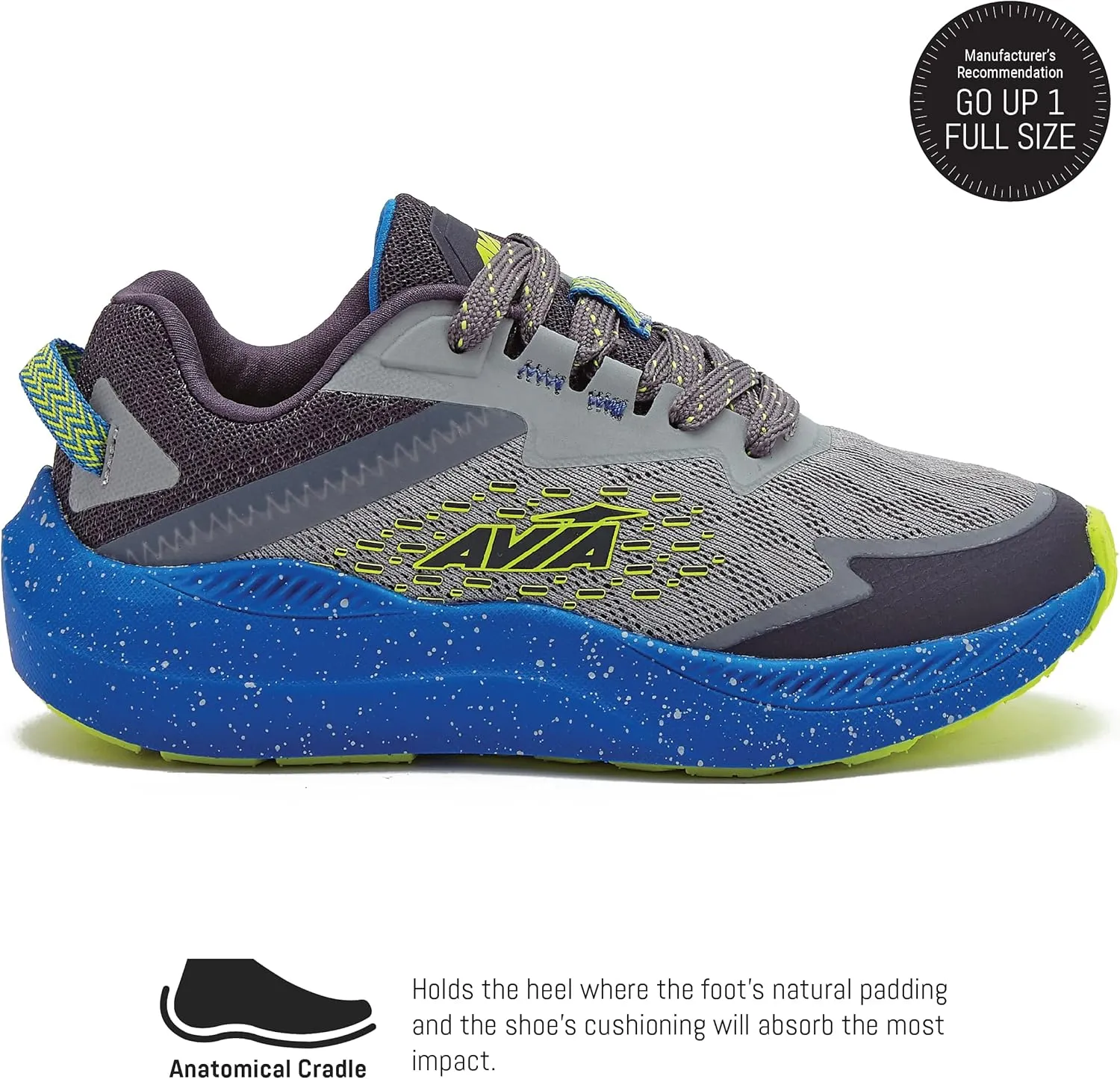 Avia Avi-Storm Boys' Sneakers - Lightweight Tennis, Athletic, Running Shoes for Boys - Toddler, Little Kid, and Big Kid Sizes 11 to 6