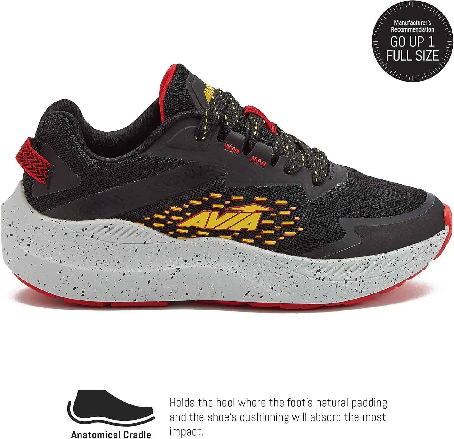 Avia Avi-Storm Boys' Sneakers - Lightweight Tennis, Athletic, Running Shoes for Boys - Toddler, Little Kid, and Big Kid Sizes 11 to 6