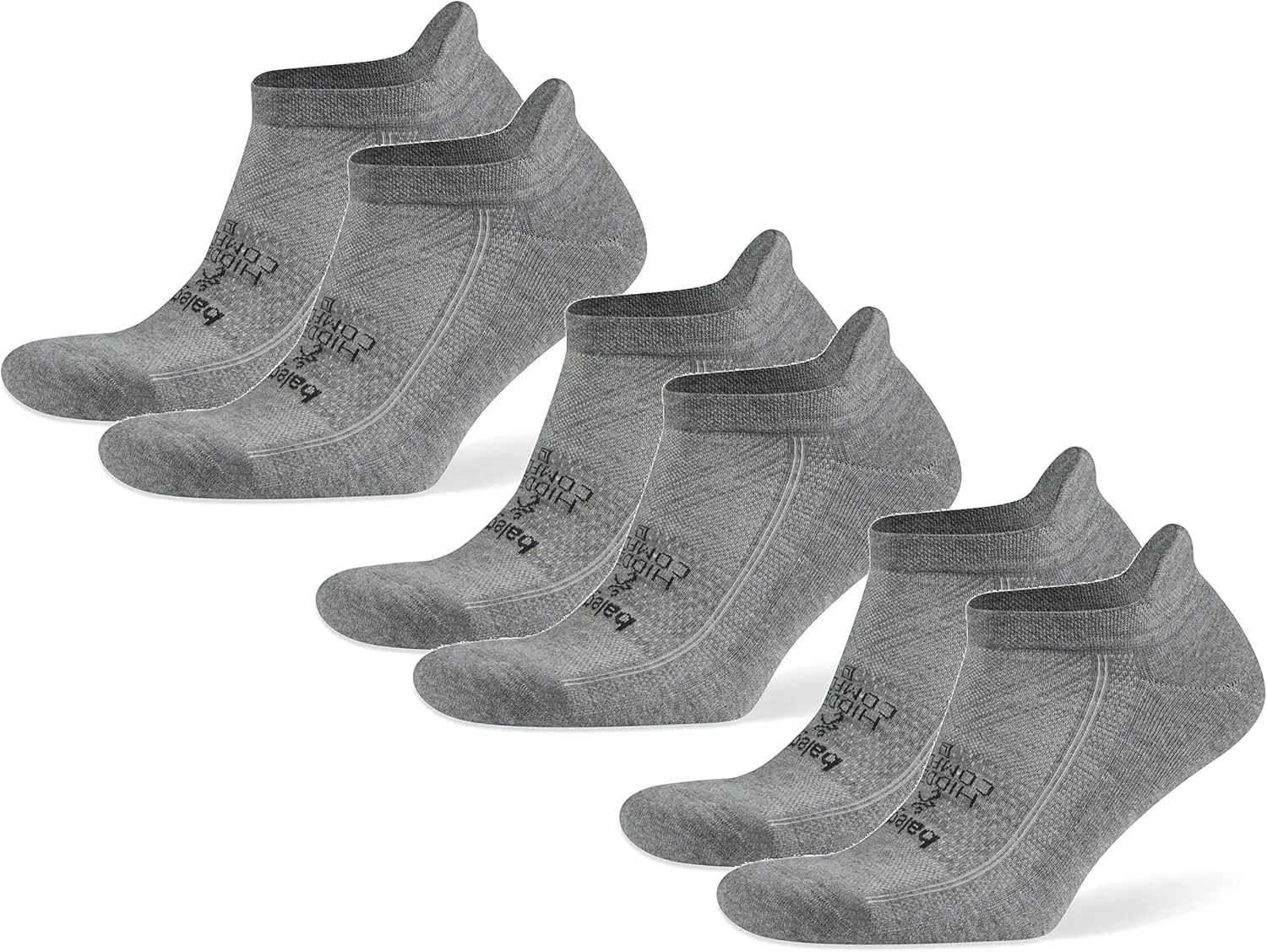 Balega Hidden Comfort Performance No Show Athletic Running Socks for Men and Women (3-Pack)