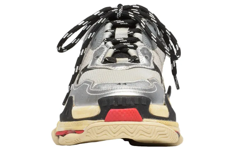 Balenciaga Triple S Silver Red (2018)