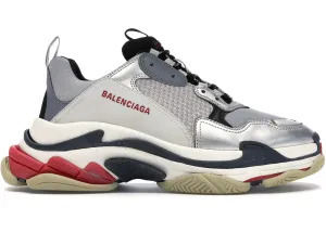 Balenciaga Triple S Silver Red (2018)