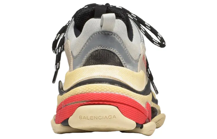 Balenciaga Triple S Silver Red (2018)