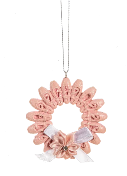 Ballet Shoe Wreath Ornament