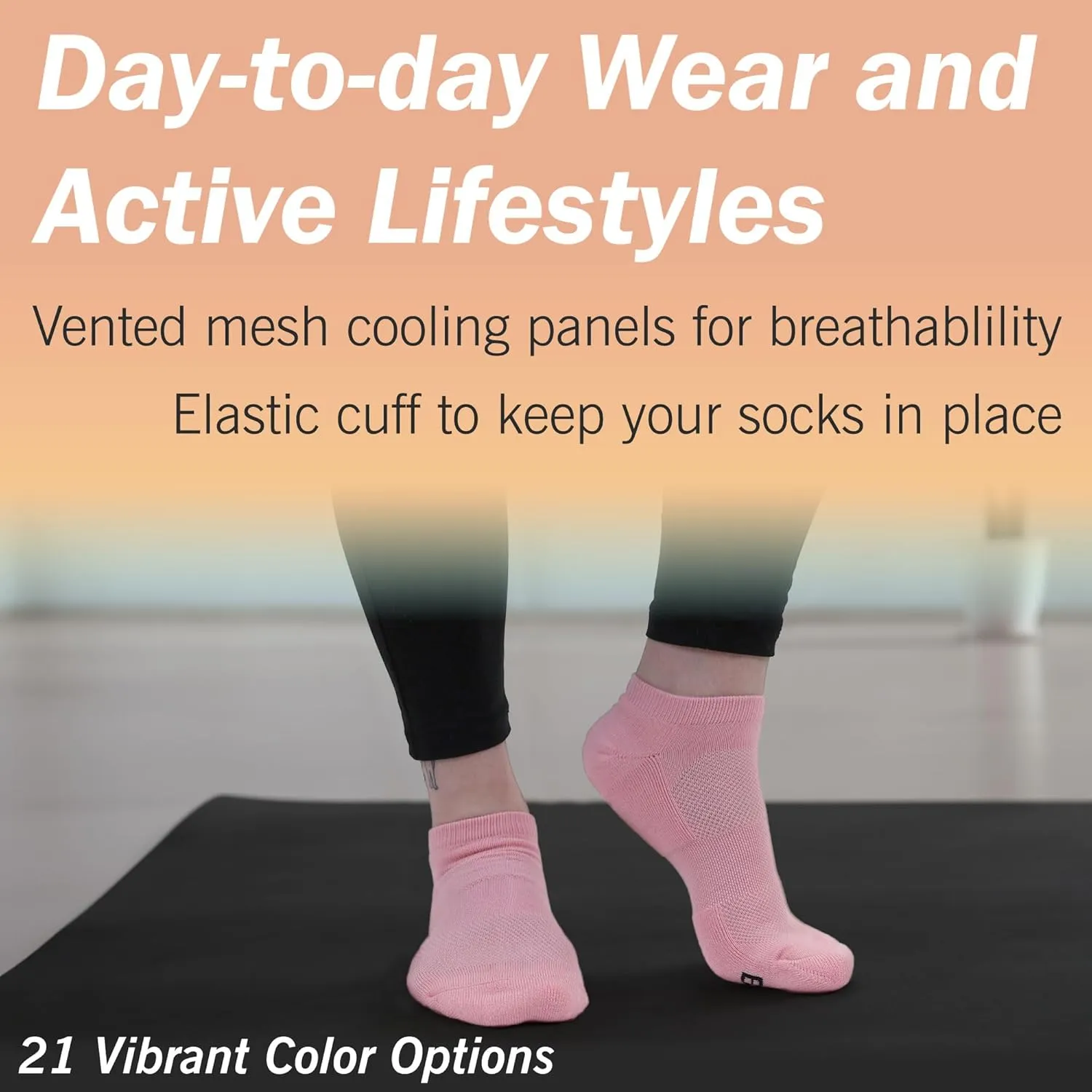 BambooMN Men and Women's Rayon from Bamboo Low Cut Ankle Socks for Sports, Work and Everyday Wear - 4 Pairs - Unisex Sizing