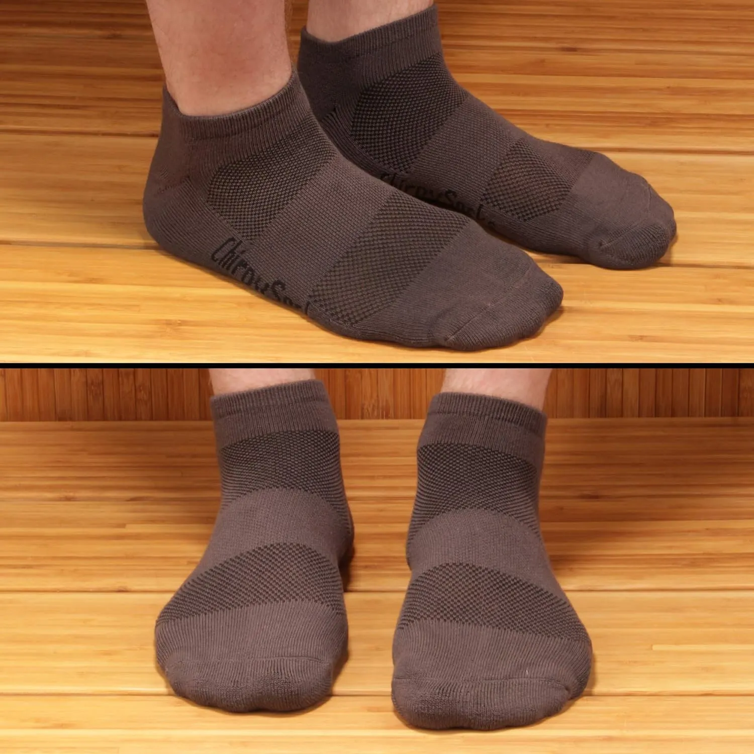 BambooMN Men and Women's Rayon from Bamboo Low Cut Ankle Socks for Sports, Work and Everyday Wear - 4 Pairs - Unisex Sizing