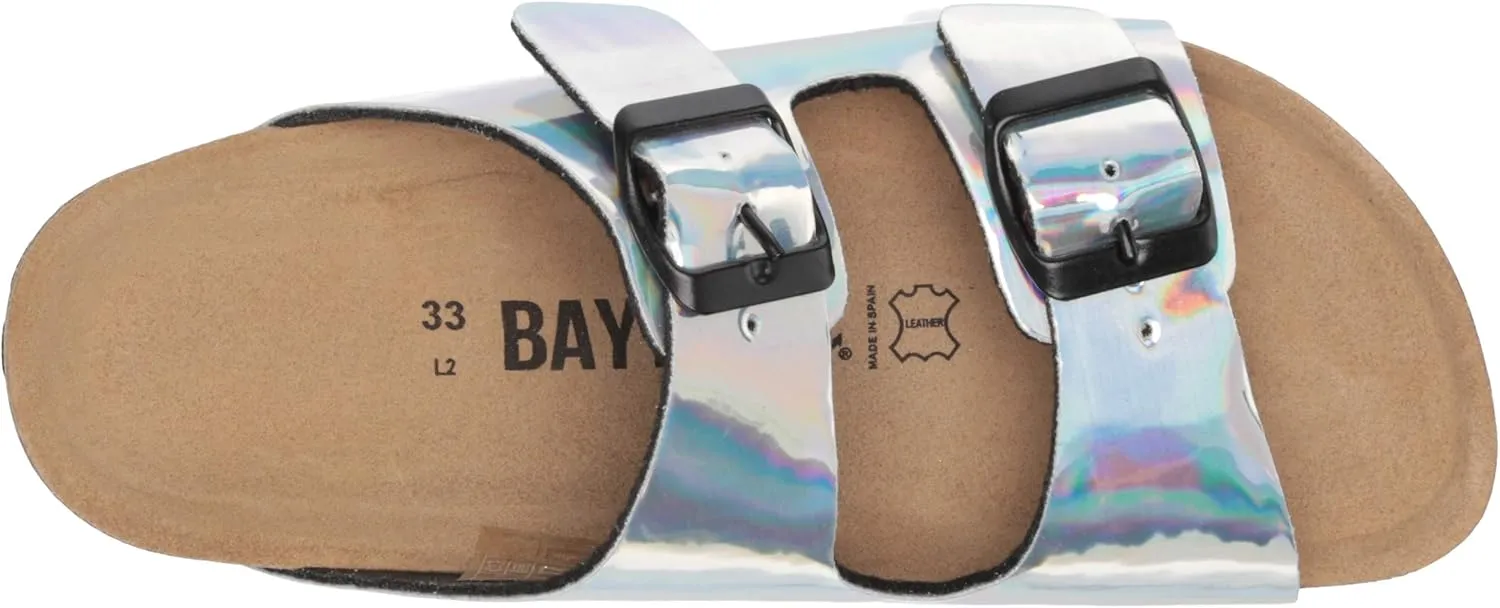 Bayton Unisex-Child 2 Strap Buckle Sandal